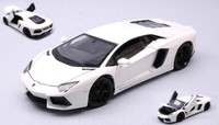 Welly 1/24 Lamborghini Aventador Lp 700 4 Weiss Statisches Modell Diecast