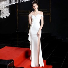 NEW Banquet Evening Dresses Long High Slit Women Party Gowns Formal Dress Prom G