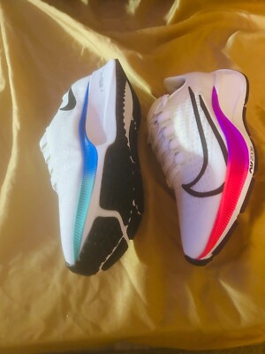 Size 6 - Nike Air Zoom Pegasus 37 FlyEase White Multi-Color