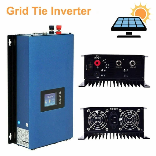 1000W Photovoltaik Netzwechselrichter für DC 22-65V Solar On Grid Tie Inverter - Bild 3 von 17