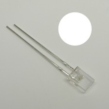 LED Rechteckig Weiß klar 2x5mm 1/10/25/50 Stückzahl wählbar 2x5x7mm C2002