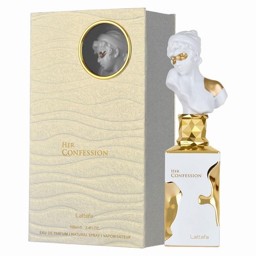 Lattafa Her Confession pour Femme Eau De Parfum Vaporisateur, 3,4 Onces / 100 Ml /