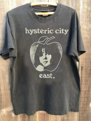 Hysteric Glamour Sexy Girl East City No. 1 Charcoal Unisex T shirt