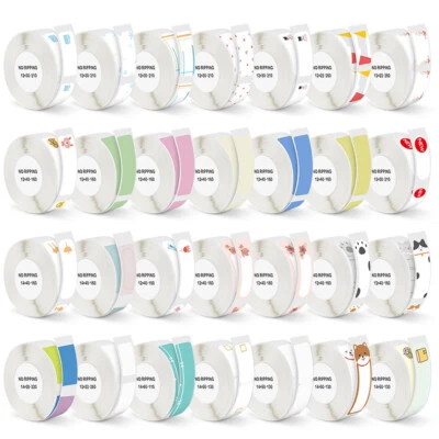 Niimbot D11 D110 wasserdichtes Klebeetiketten Aufkleberpapier / Kabeletiketten