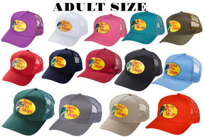 Bass Pro Shops Trucker Hat Outdoors Hat Baseball Fishing Hat Snapback Adult New