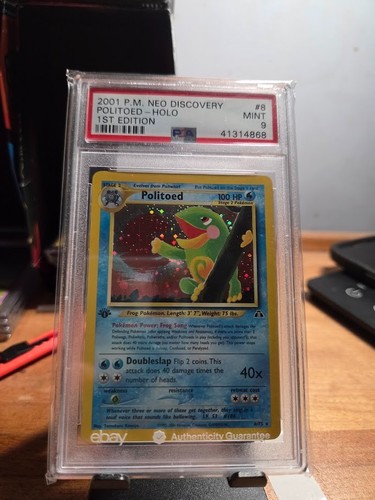 Politoed (1st Edition) graded PSA 9 for sale on eBay
