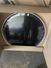 Evans EQ3 Black Resonant Bass Drumhead - 24" - No Port