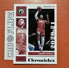 2020-21 Panini Chronicles Green John Wall Houston Rockets #16