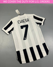 Chiesa Juventus Authentic Home football shirt 2021 - 2022 Adidas Men SIze S