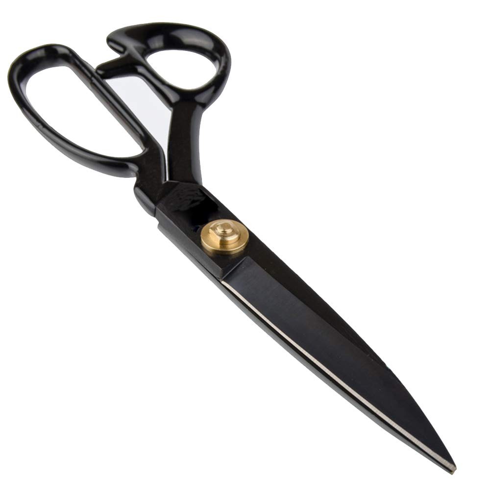 Sewing Scissors for Fabric Black - Professional Heavy Duty Industrial Strengt...