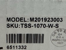CRESTRON TSS-1070 W-S Room Scheduling Touch Panel. NEW SEALED.