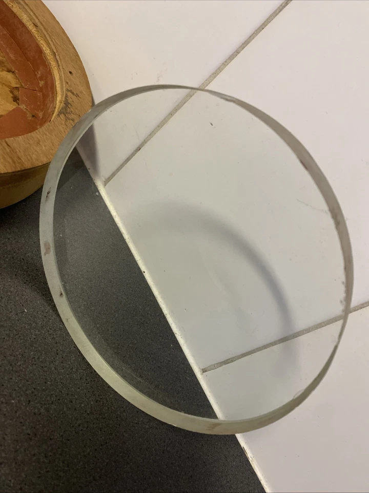 Espejo telescópico Pyrex vintage en blanco - 6”x5/8” o 165 mm aprox. Foto 3 de 4