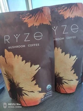 Instant Organic Mushroom Coffee – 2 pack - Coffee for Better Energy, 30 Servings