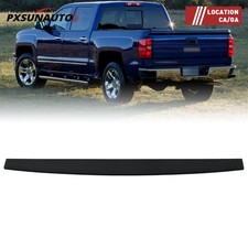 Tailgate Molding Cap Top Protector Trim Fit For 2014-2019 Silverado Sierra