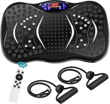 Mini Vibration Plate Machine with Remote Control Home Workout Platform
