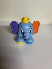 Vtg Fisher Price Amazing Animals DUMBO Disney baby toy #X5144
