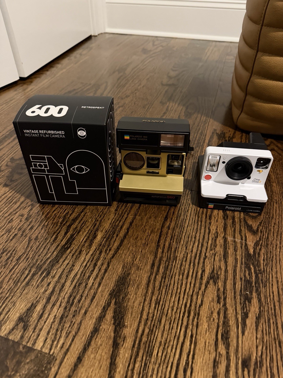 Polaroid Sun 660 Refurbished + One Step 2 + Lots of Film Super Bundle