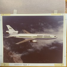 Nigeria Airways DC-10 Vintage Color Marketing/Promotional Photo