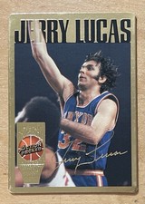 Jerry Lucas 1994 Action Packed Basketball Hall Of Fame #24 New York Knicks NM-MT