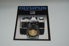 Olympus OMG Auto Manual SLR Camera Catalog Brochure 1980's