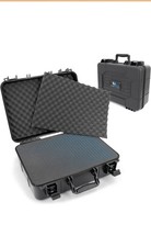 CASEMATIX 16" Hard Case with Foam   Hard Shell Protective Case