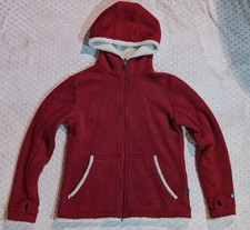 KUHL Women's Alfpaca Fleece Full-Zip Hooded Jacket Size Small