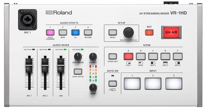 Roland VR-1HD AV Streaming Mixer Pro A/V HDMI Ideal für Live Streaming Mikrof...