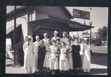 REAL PHOTO AUSTIN TEXAS NIGHT HAWK RESTAURANT CONGRESS AVE PHOTO POSTCARD COPY