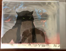 Fire And Ice - Original Cel With Laser Copy Background With Certificate.