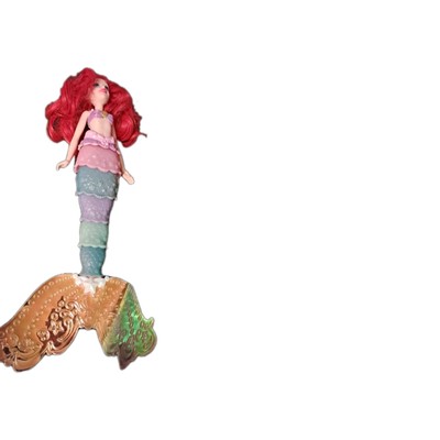 Disney Princess Rainbow Reveal Ariel Little Mermaid Doll Used 12'' Good Condition