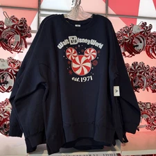 2025 Walt Disney World Christmas Candy Pullover sweatshirt XXL 2XL New