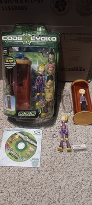 Code Lyoko Odd Figures In Box And Loose Figures With CD Read Description
