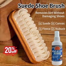 2X Crepe Rubber Brush And Remover For Suede Nubuck Shoes/Boots/Bags Cleaning