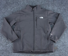 North Face Jacket Mens Large Black Apex Bionic Wind Wall Soft Shell Full Zip TNF