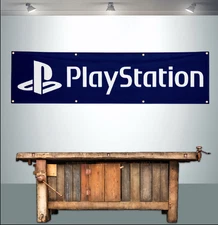PLAYSTATION 2' X 8' BANNER FLAG PS