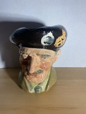 Royal Doulton MONTY D6202 (British Army Officer Montgomery) Large Character Jug