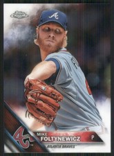 2016 Topps Chrome #186 Mike Foltynewicz Atlanta Braves 4197