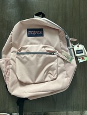 Jansport Cross Town Misty Rose Backpack 26L Book Bag JS0A47LW7N8 Fits 15" Laptop