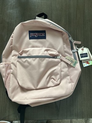 Jansport Cross Town Misty Rose Backpack 26L Book Bag JS0A47LW7N8 Fits 15'' Laptop