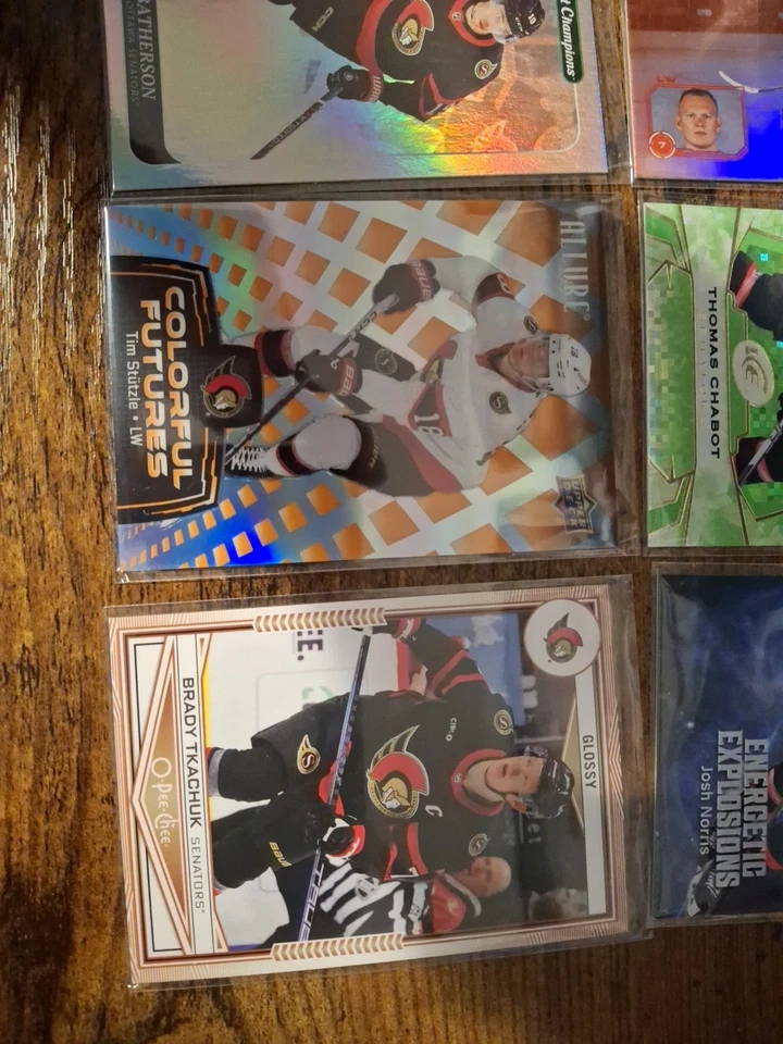 Ottawa Senators Lot Of 8 Cards As Pictured **Combine Ship ** - Image 2 of 4
