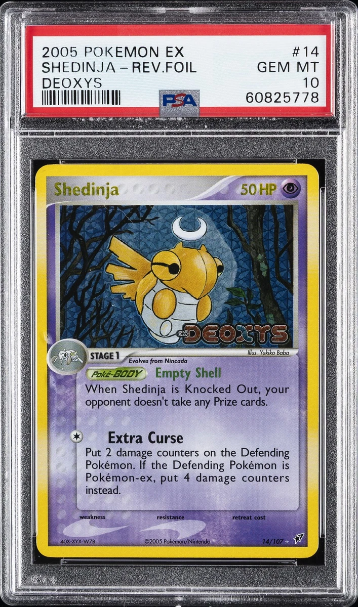 Pokémon TCG Professional Sports Authenticator (PSA) EX Deoxys