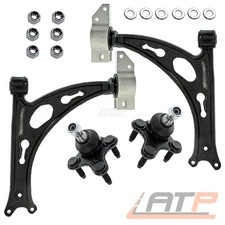 2x QUERLENKER SATZ + TRAGGELENK VORNE LINKS+RECHTS UNTEN FÜR AUDI A3 8P BJ 03-13