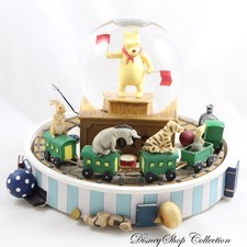 Snow globe musical Winnie l'ourson DISNEY STORE Winnie et ses amis train Toys