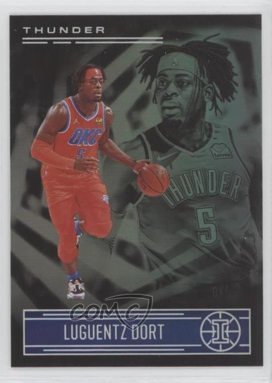 2020-21 Panini Illusions Trophy Collection Emerald Luguentz Dort #96 0q1p