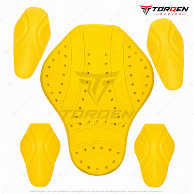 CE Level 2 Protection   Flexible & Breathable   5-Piece Motorcycle Armor Set