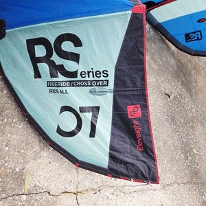 Eleveight RS 7m 2018 Kite (V1) New Inflate Valve 2026, Holds Air Overnight