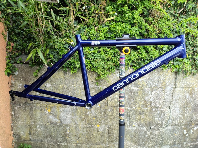 Retro 1993 Cannondale M800 Beast Of The East BOTE 18" Aluminium MTB Frame