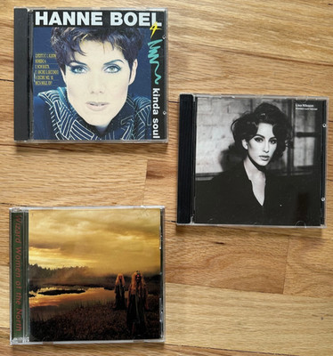 CDs Nordic Danish Hanne Boel Lisa Nilsson Various Artists Set of 3 CDs