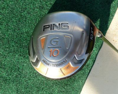 Ping G10 10.5° Driver Aldila NV Regular Flex Graphite Shaft Right Handed 45.5''