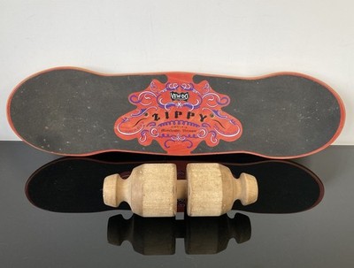 Vew-do Zippy Balance Board Skateboarding Surfen Praxis Selten Made In USA